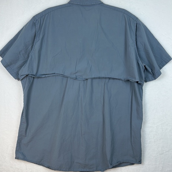 Eddie Bauer Men’s Short Sleeve Fishing Shirt Size TXL - Picture 9 of 10